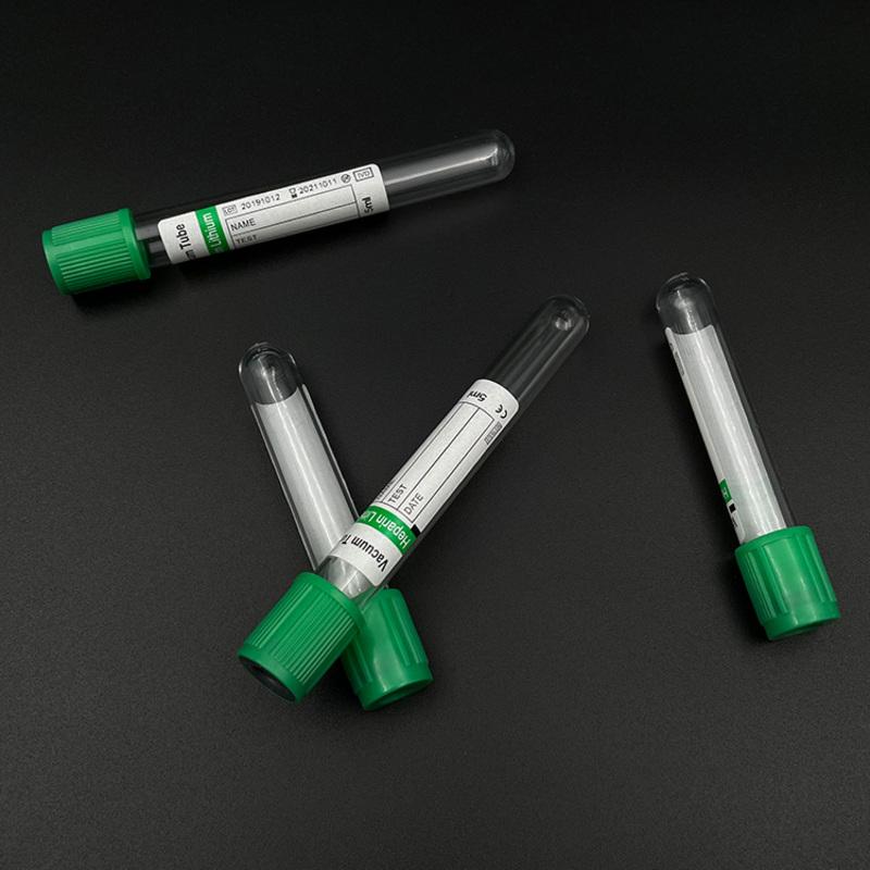 Пробірки вакуумні з літій гепарином та гелем 6 мл, 13*100мм, 100шт/упаковка